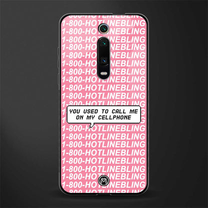 1800 hotline bling phone cover for redmi k20 pro 