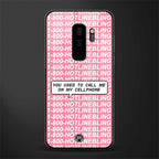 1800 hotline bling phone cover for samsung galaxy s9 plus 