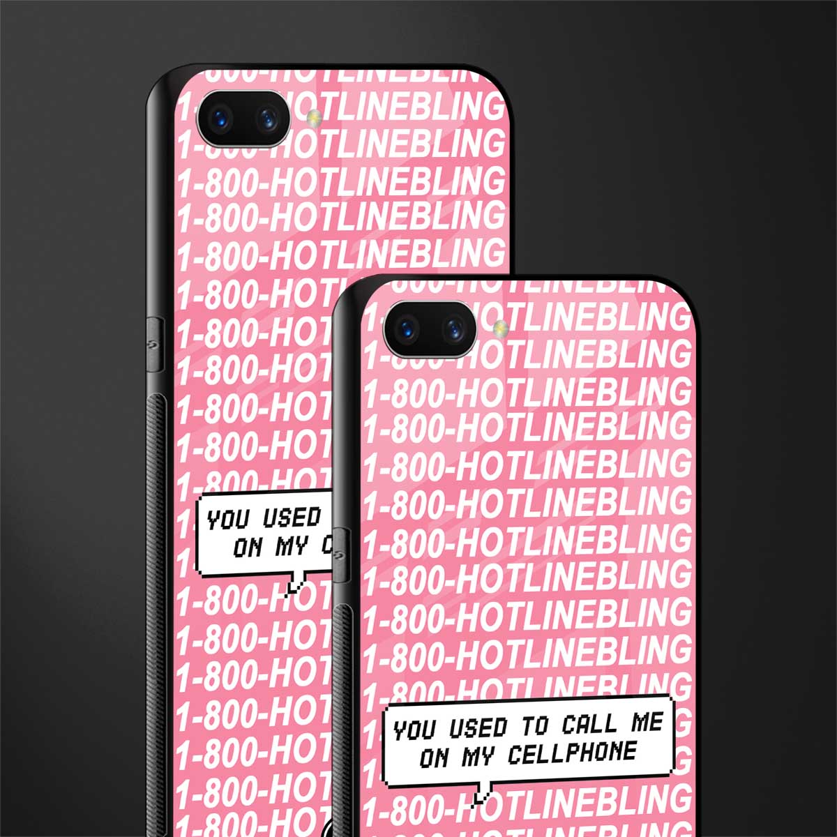 1800 hotline bling phone cover for realme c1 