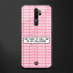 1800 hotline bling phone cover for oppo a9 2020 