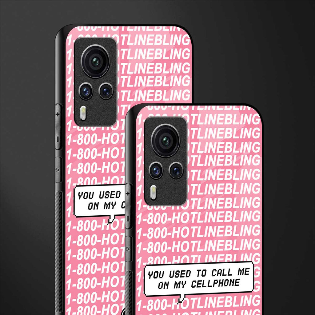 1800 hotline bling phone cover for vivo x60 pro 