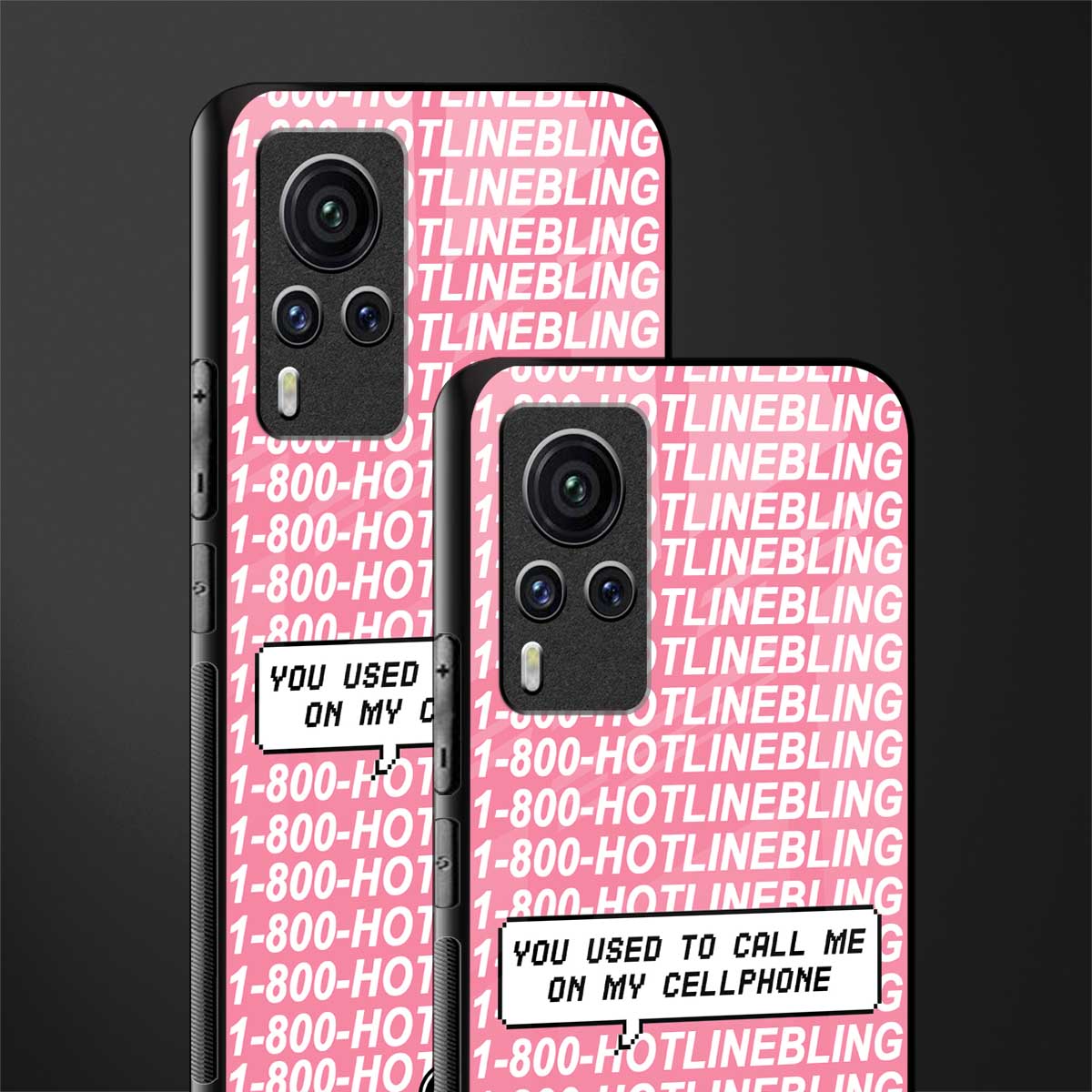 1800 hotline bling phone cover for vivo x60 pro 