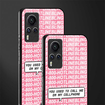 1800 hotline bling phone cover for vivo x60 pro 