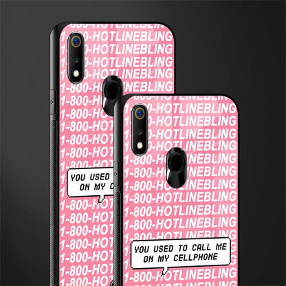 1800 hotline bling phone cover for realme 3 pro 