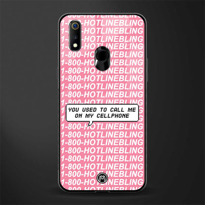 1800 hotline bling phone cover for realme 3 pro 