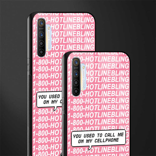 1800 hotline bling phone cover for realme xt 