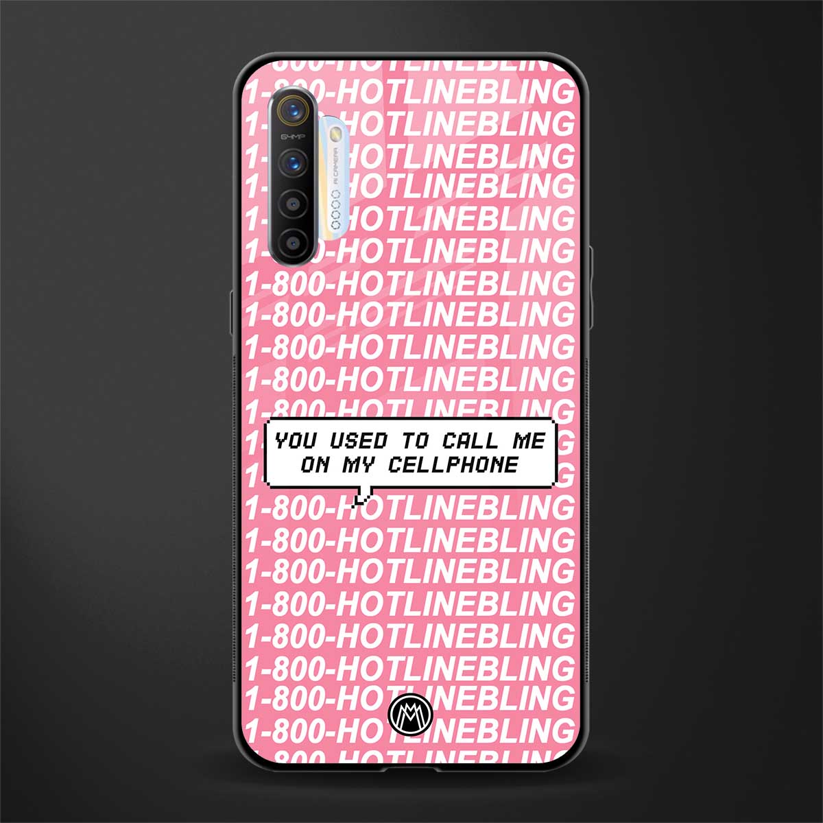 1800 hotline bling phone cover for realme xt 