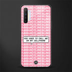1800 hotline bling phone cover for realme x2 