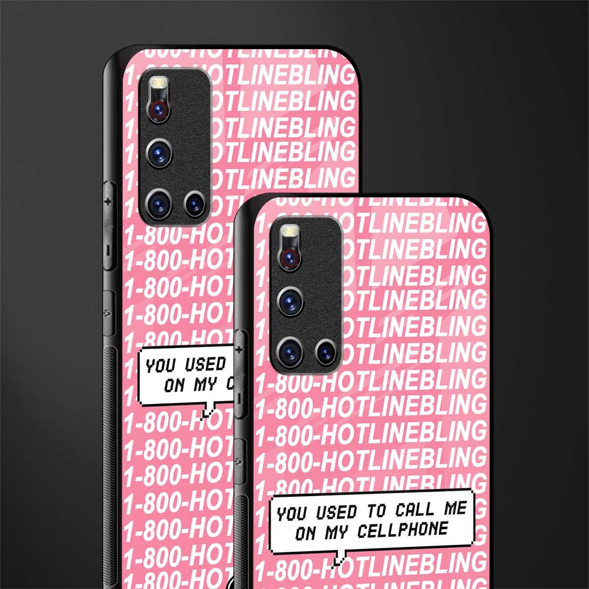 1800 hotline bling phone cover for vivo v19 