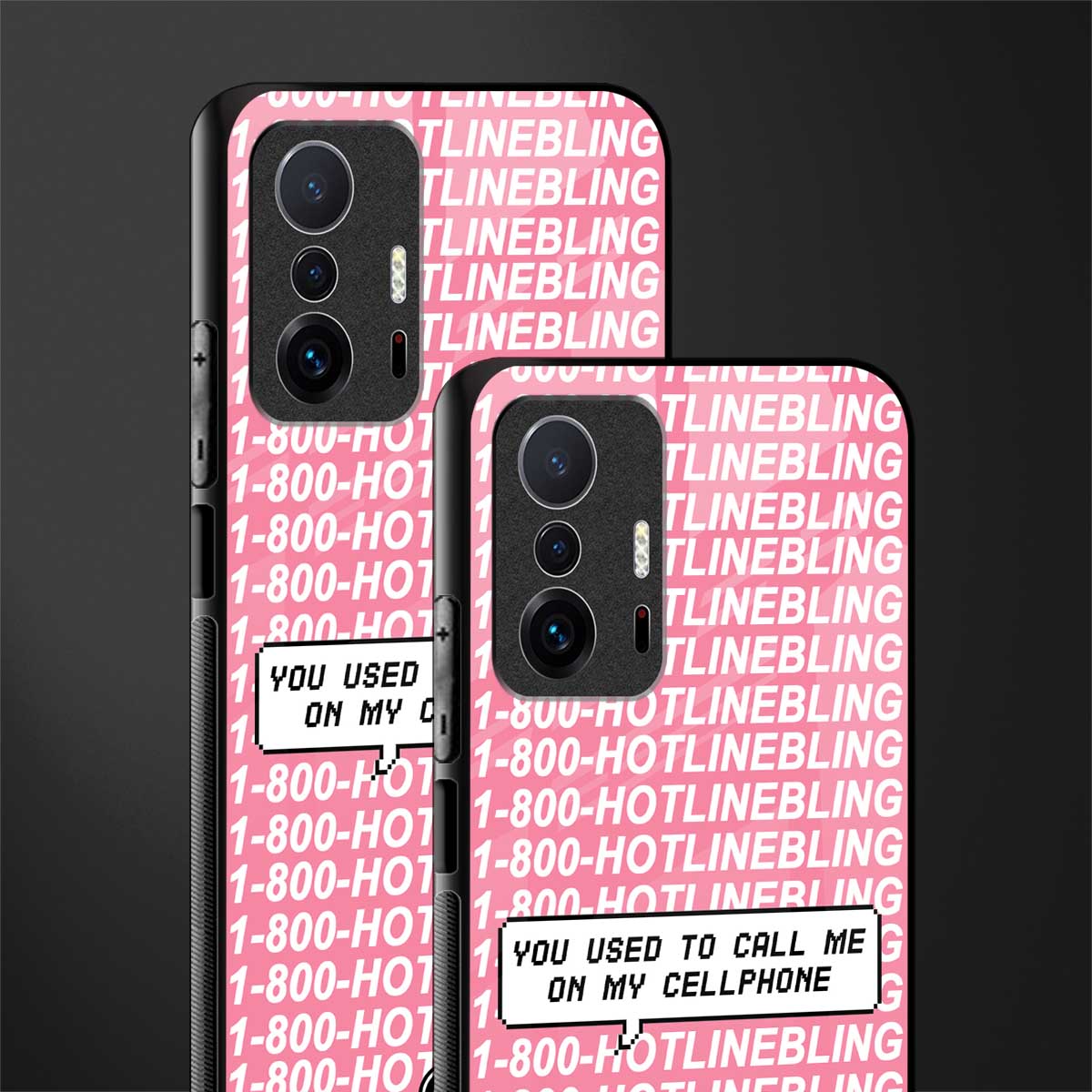1800 hotline bling phone cover for mi 11t pro 5g 