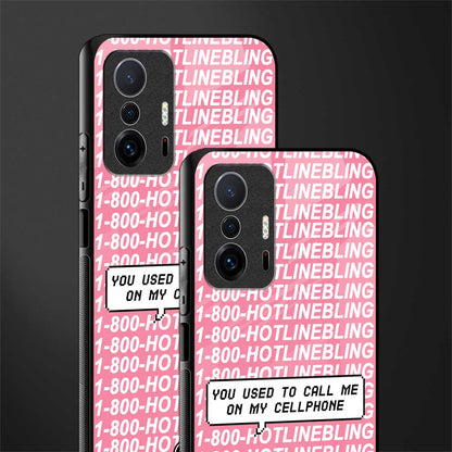 1800 hotline bling phone cover for mi 11t pro 5g 