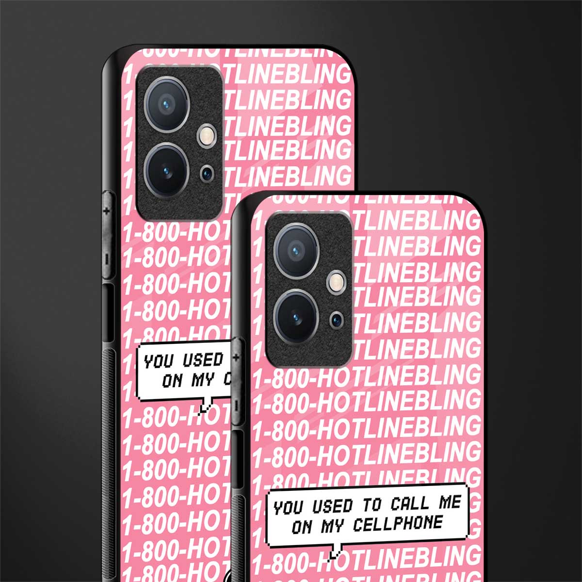 1800 hotline bling phone cover for vivo y75 5g 