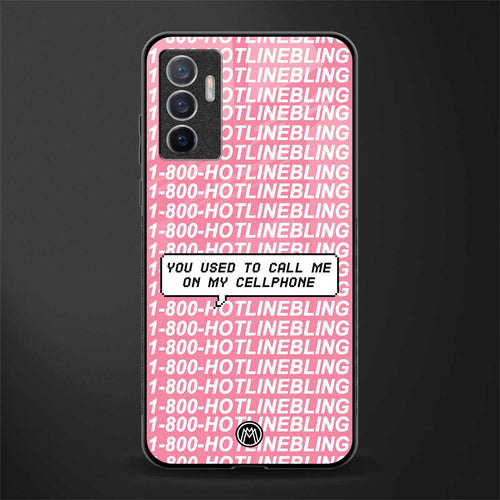 1800 hotline bling phone cover for vivo v23e 