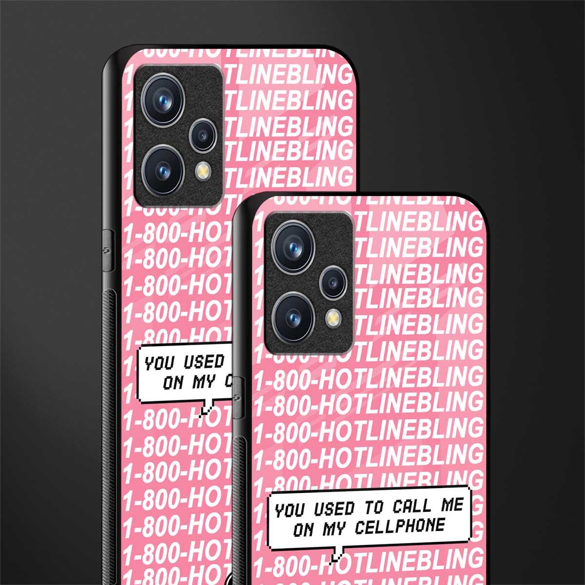 1800 hotline bling phone cover for realme 9 pro plus 5g 