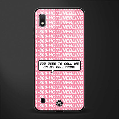 1800 hotline bling phone cover for samsung galaxy a10 