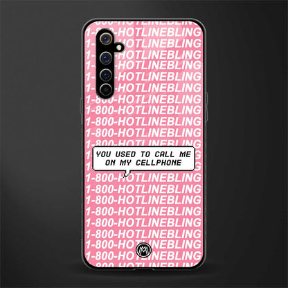 1800 hotline bling phone cover for realme x50 pro 