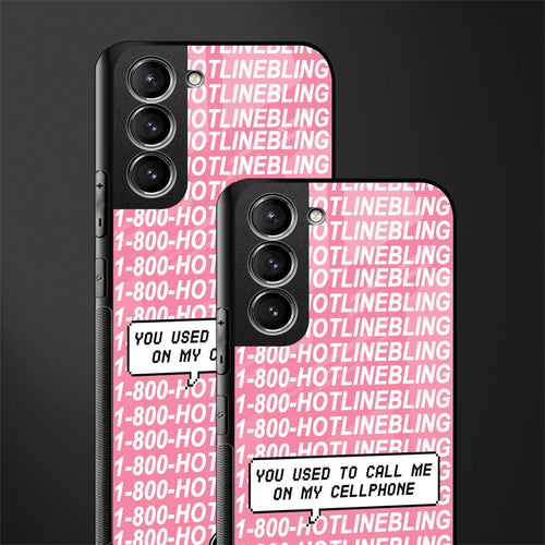1800 hotline bling phone cover for samsung galaxy s21 fe 5g 