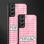 1800 hotline bling phone cover for samsung galaxy s22 plus 5g 