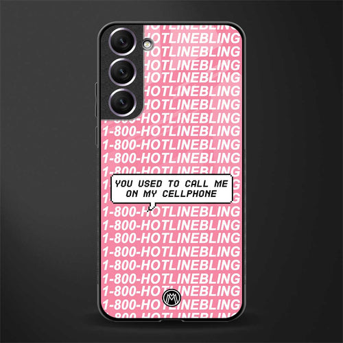 1800 hotline bling phone cover for samsung galaxy s21 fe 5g 
