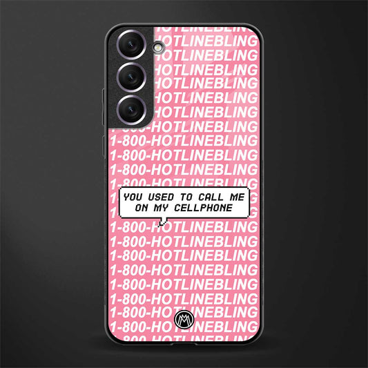 1800 hotline bling phone cover for samsung galaxy s22 plus 5g 