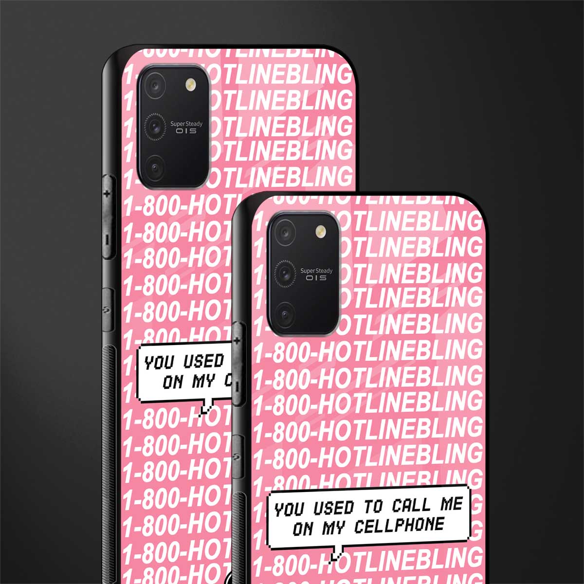 1800 hotline bling phone cover for samsung galaxy a91 