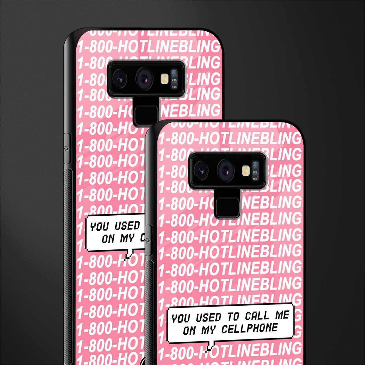 1800 hotline bling phone cover for samsung galaxy note 9 