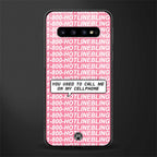 1800 hotline bling phone cover for samsung galaxy s10 plus 