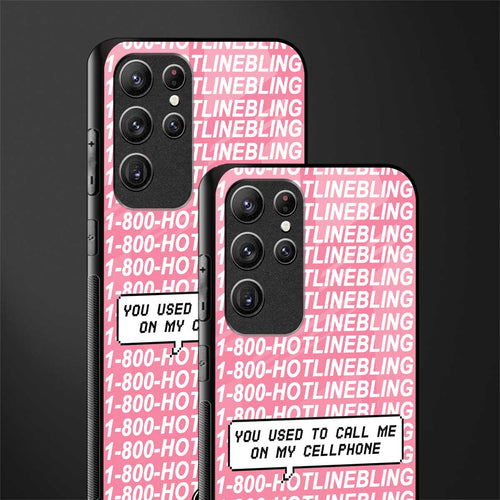 1800 hotline bling phone cover for samsung galaxy s21 ultra 