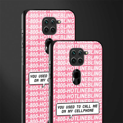 1800 hotline bling phone cover for redmi note 9 