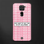 1800 hotline bling phone cover for redmi note 9 