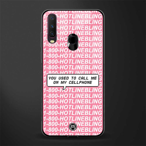 1800 hotline bling phone cover for vivo y12 