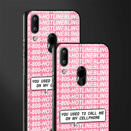 1800 hotline bling phone cover for vivo y93 