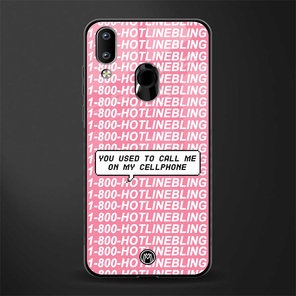 1800 hotline bling phone cover for vivo y91 