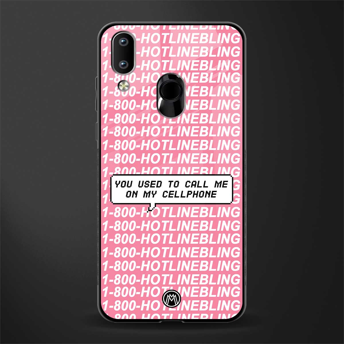 1800 hotline bling phone cover for vivo y91 