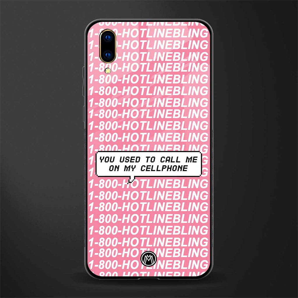 1800 hotline bling phone cover for vivo v11 pro 