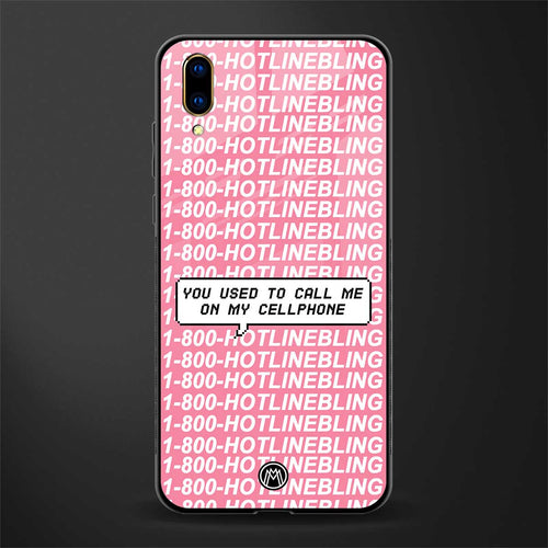1800 hotline bling phone cover for vivo v11 pro 