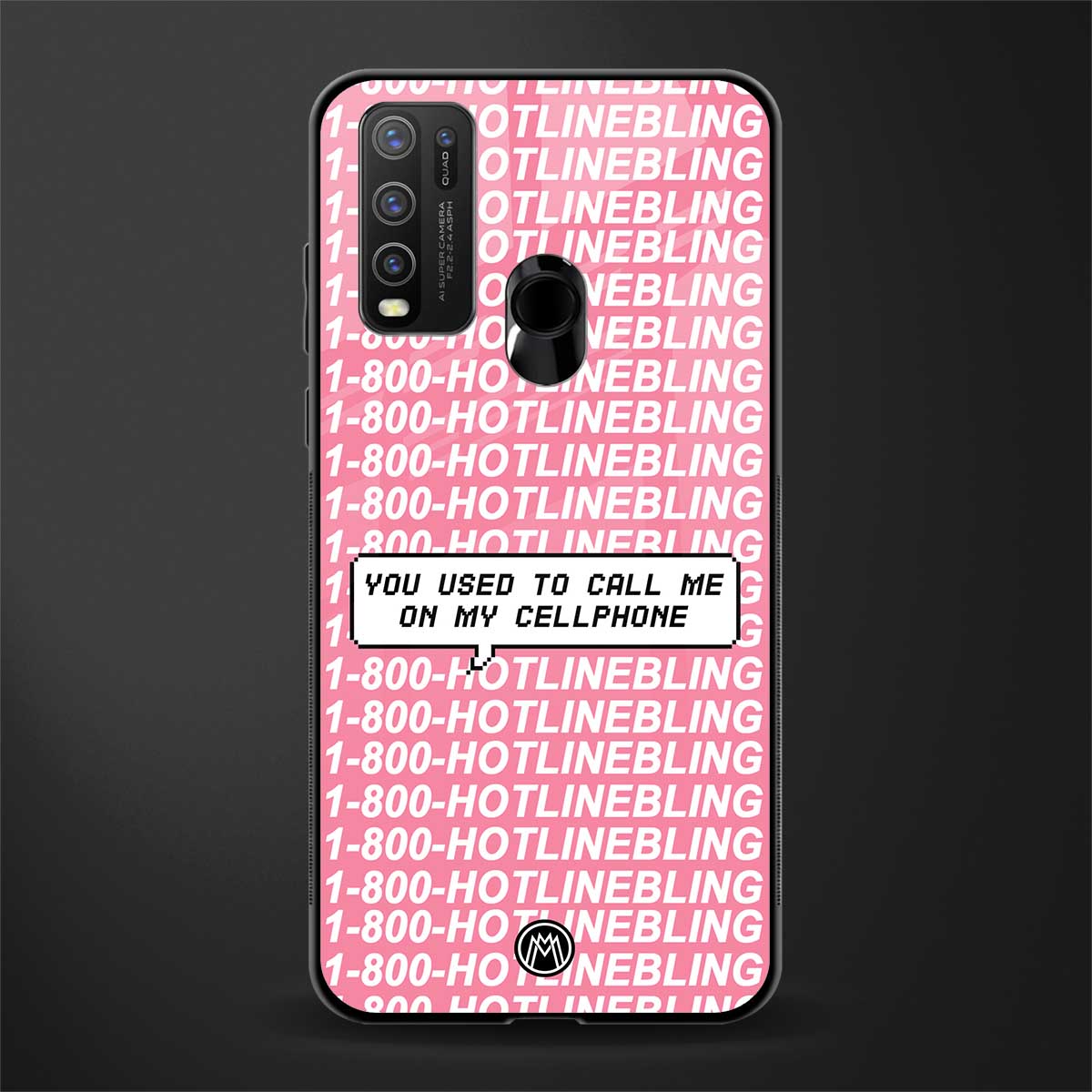 1800 hotline bling phone cover for vivo y50 