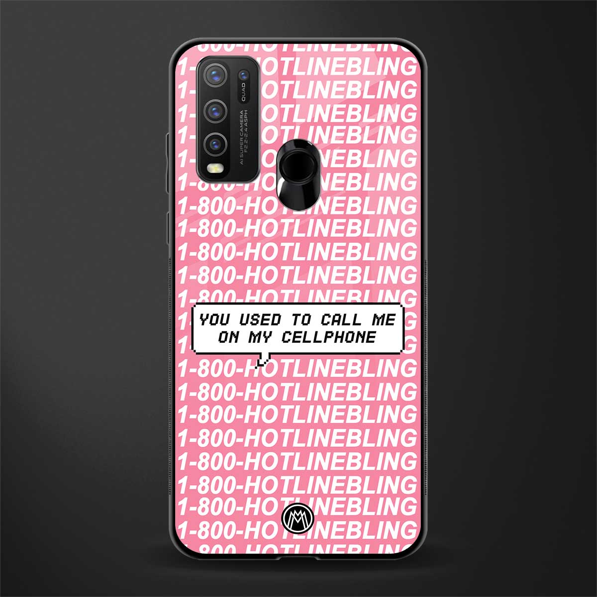 1800 hotline bling phone cover for vivo y30 