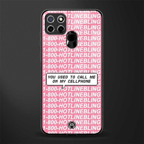 1800 hotline bling phone cover for realme narzo 20 