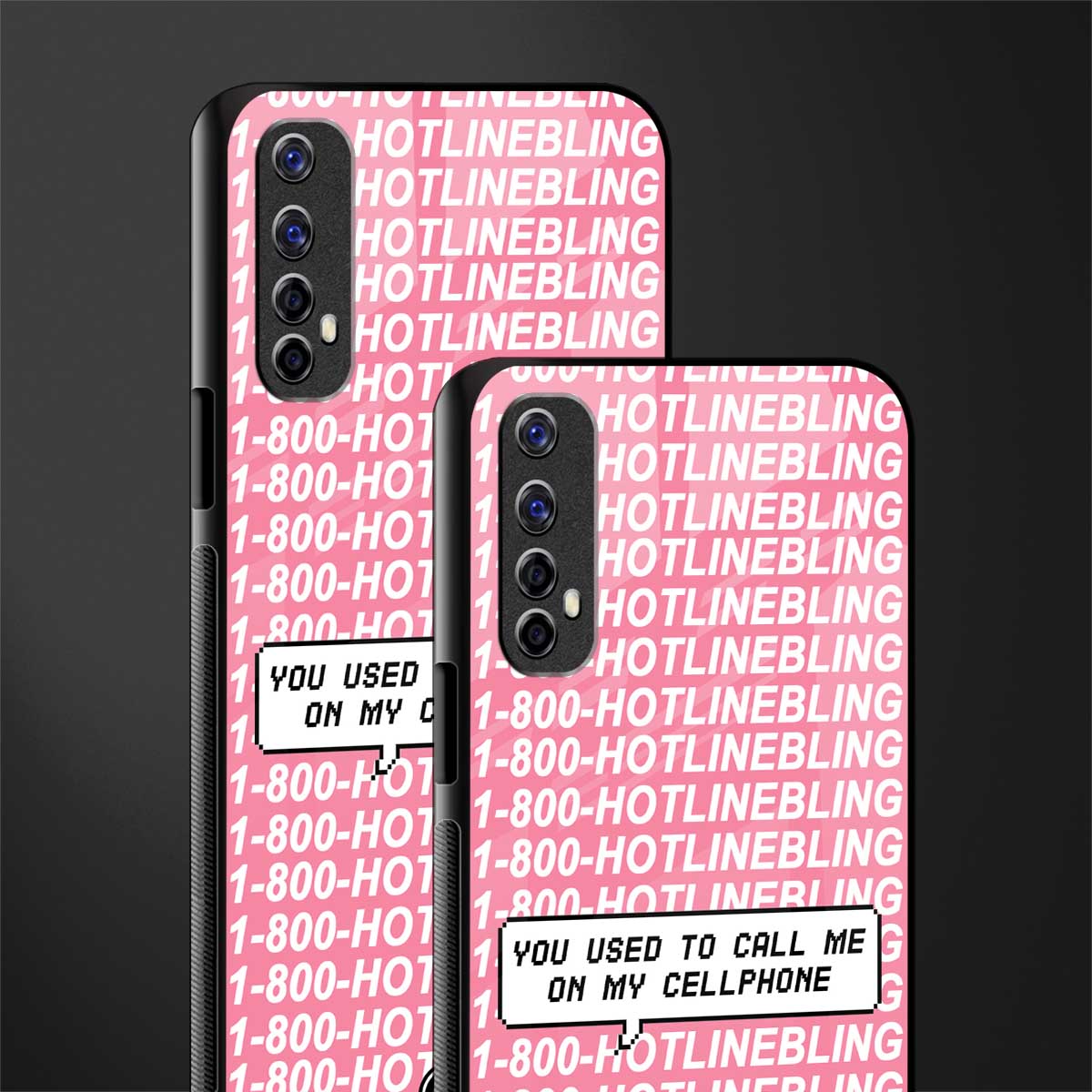 1800 hotline bling phone cover for realme 7 