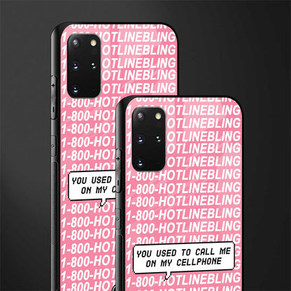 1800 hotline bling phone cover for samsung galaxy s20 plus 