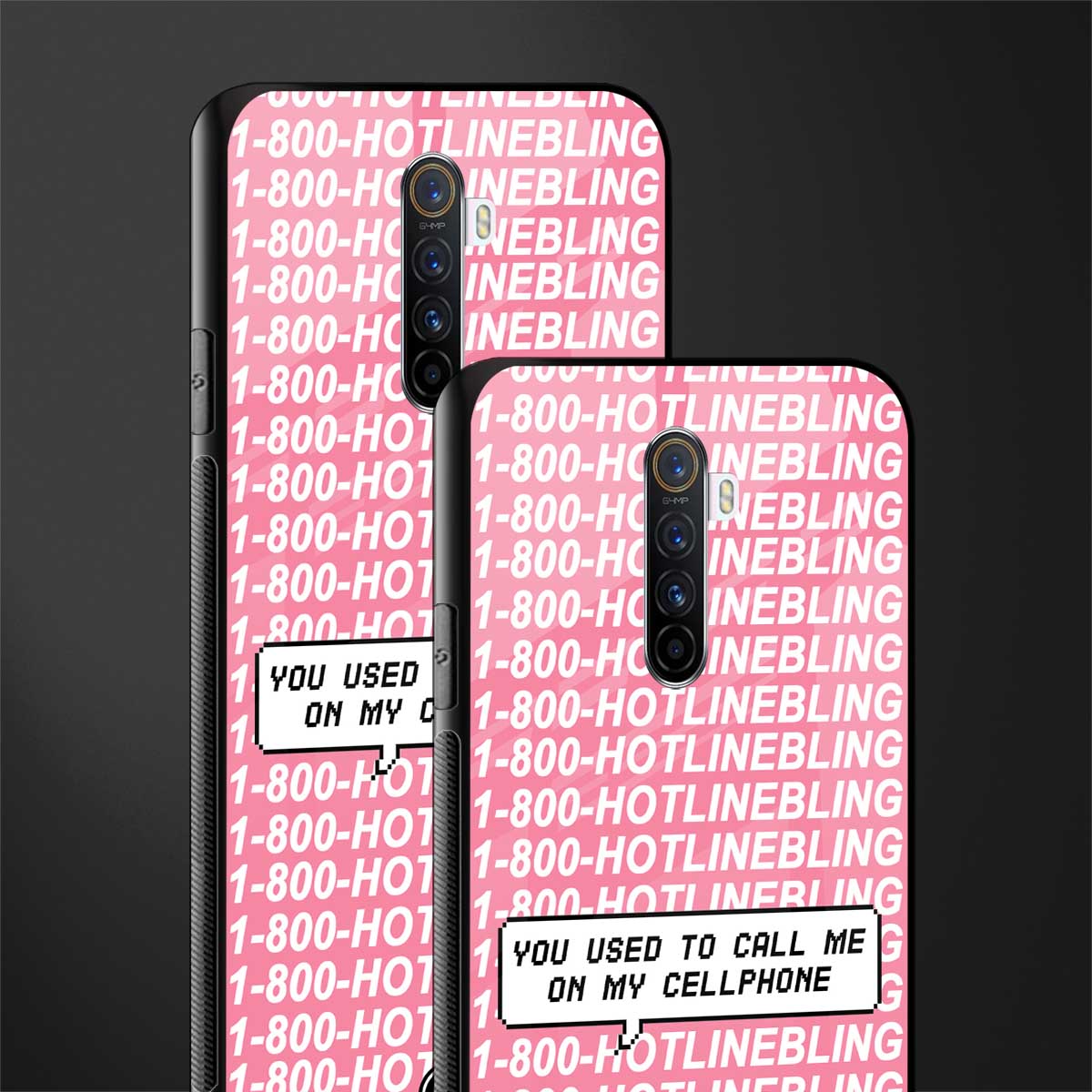 1800 hotline bling phone cover for realme x2 pro 