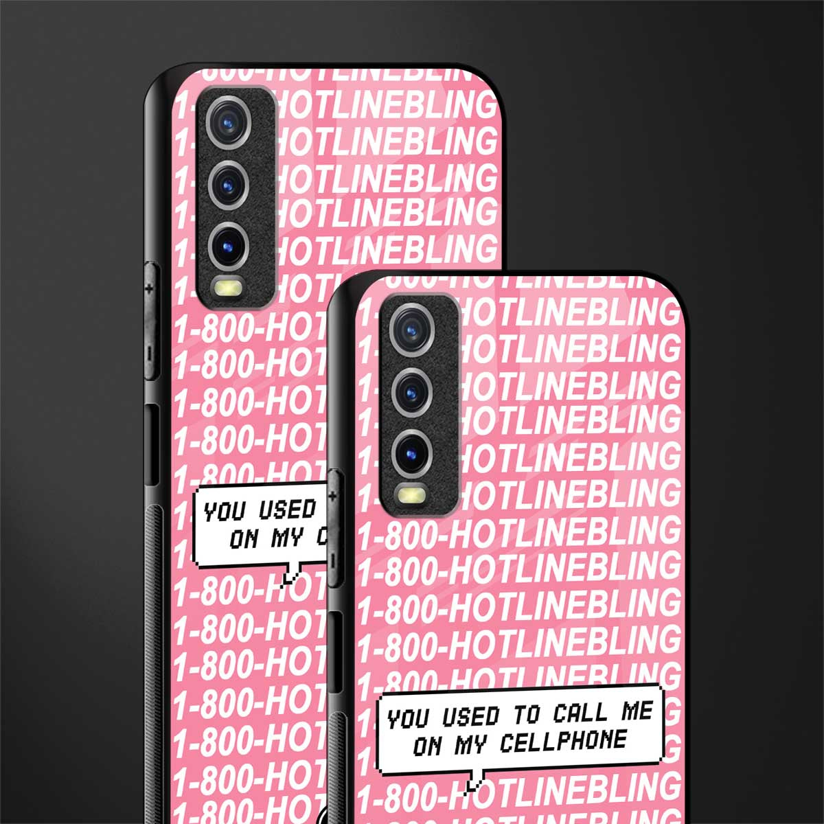 1800 hotline bling phone cover for vivo y20i vivo y20t 