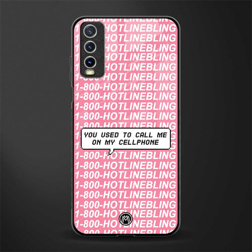 1800 hotline bling phone cover for vivo y20i vivo y20t 