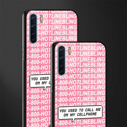 1800 hotline bling phone cover for oppo f15 