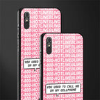 1800 hotline bling phone cover for redmi 9a 