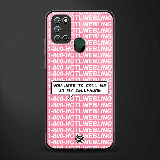 1800 hotline bling phone cover for realme 7i 