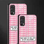 1800 hotline bling phone cover for realme 7 pro 