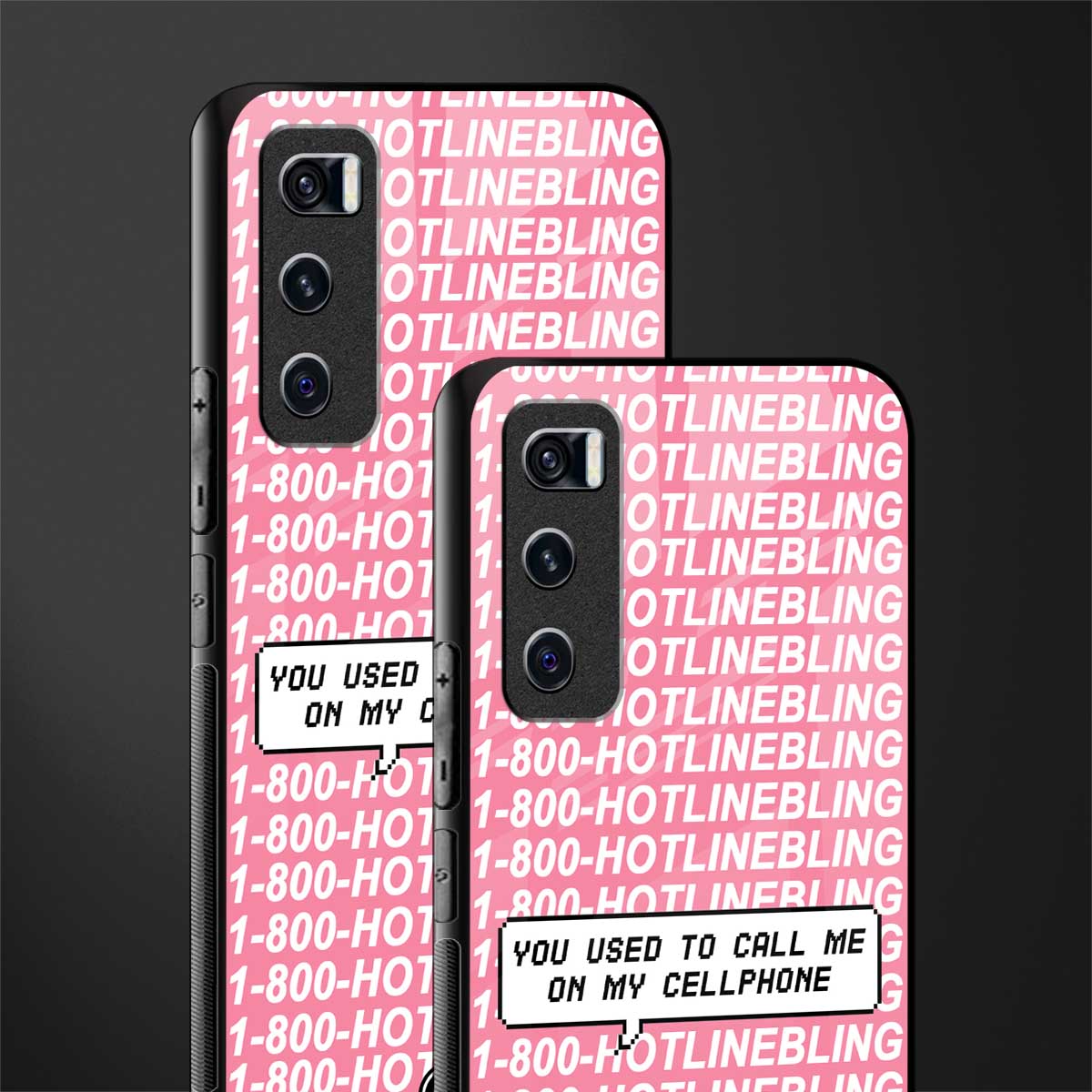 1800 hotline bling phone cover for vivo v20 se 