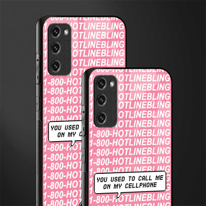 1800 hotline bling phone cover for samsung galaxy s20 fe 